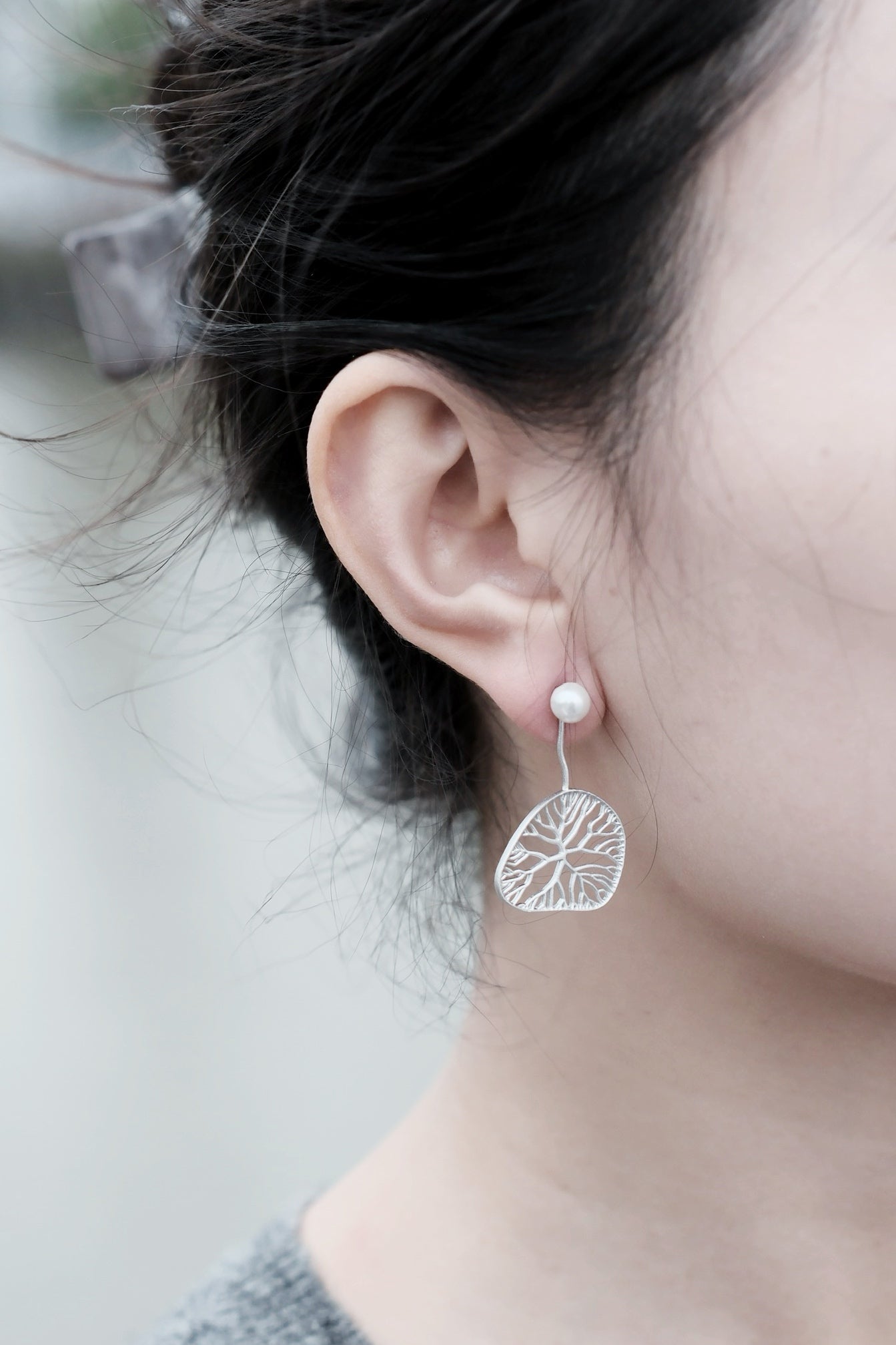 Ocean Fan Earrings
