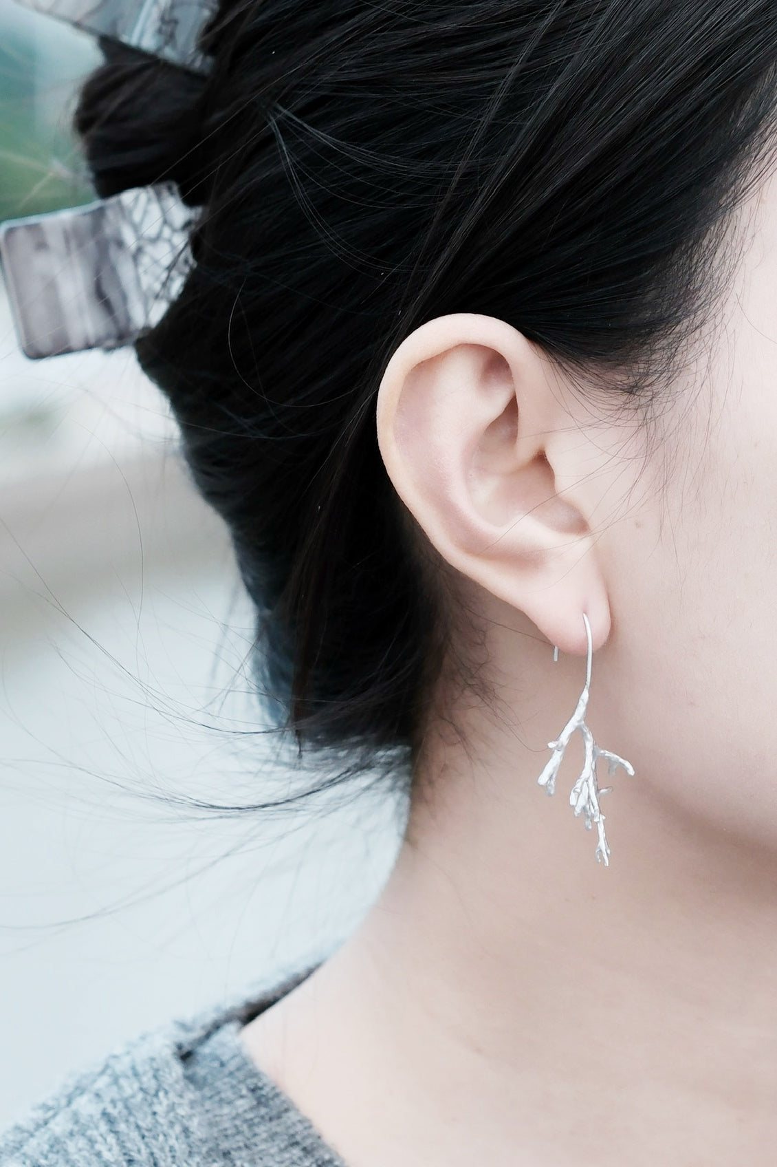 Coral Earrings