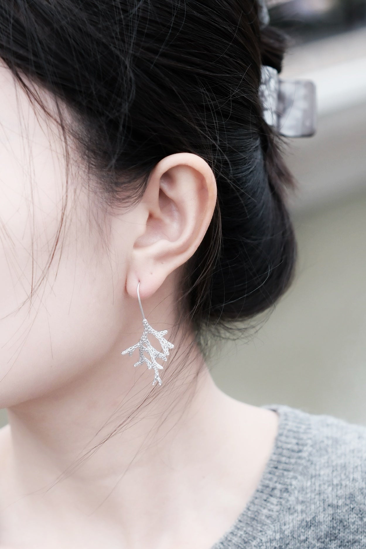 Coral Earrings