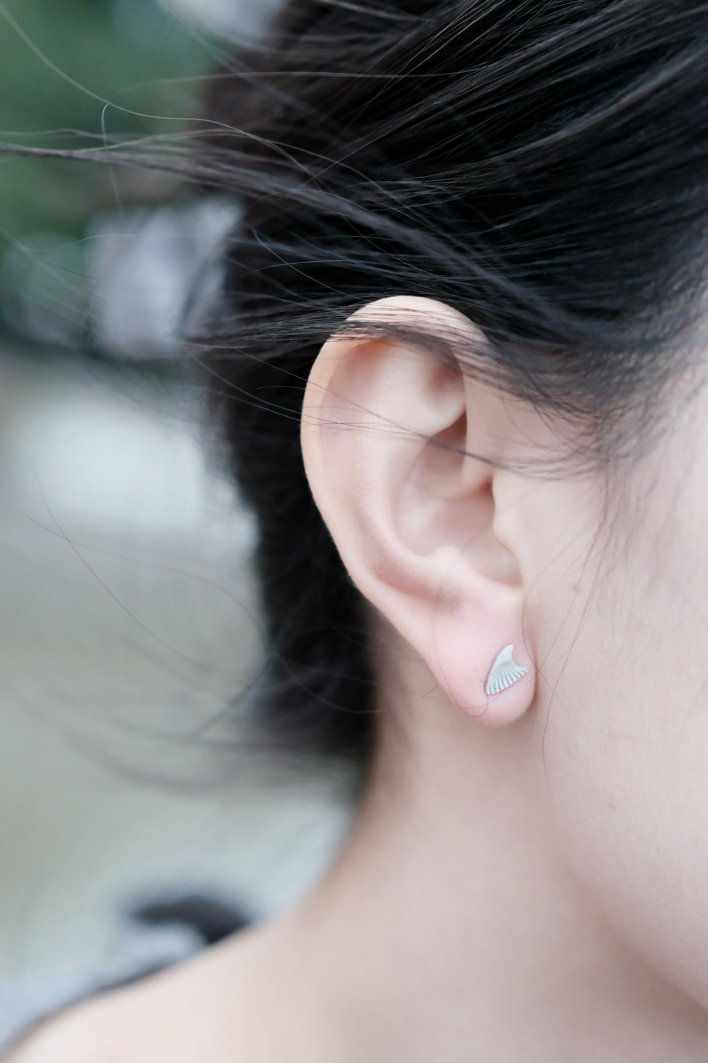 Shark fin Earrings